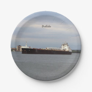 Buffalo paper plate