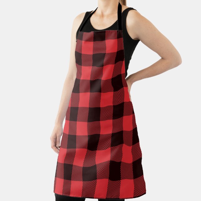 Buffalo Plaid Apron (Insitu)