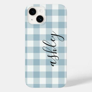 Buffalo Plaid Calligraphy I Phone case