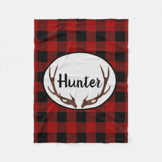 Buffalo Plaid Check Lumberjack Fleece blanket