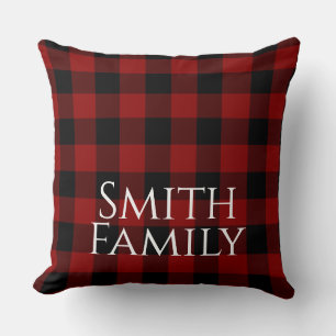 Buffalo Plaid Custom Cushion