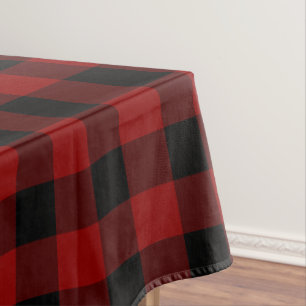 Buffalo Plaid Custom Tablecloth