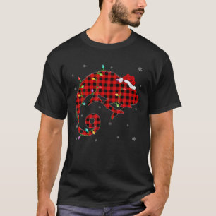 Buffalo Plaid Family Matching Chameleon Christmas T-Shirt