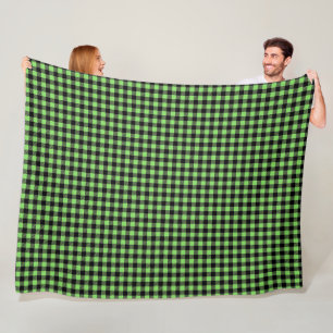 Buffalo Plaid Fleece Blanket
