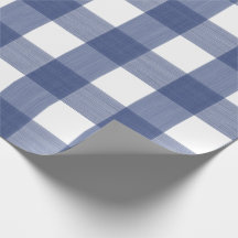 Buffalo Plaid in Navy Blue