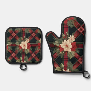 Buffalo Plaid Kitchen Accessory Set