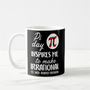 Buffalo Plaid Pi Symbol Pi Day Inspires Me Math Lo Coffee Mug