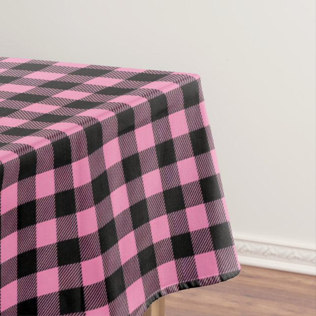 Buffalo Plaid Print Tablecloth (In Situ)