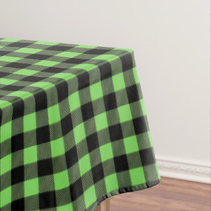 Buffalo Plaid Print Tablecloth