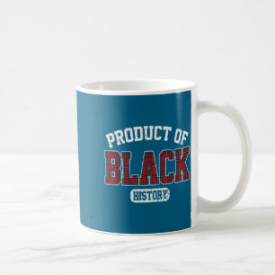 Buffalo plaid product of black history african coffee mug