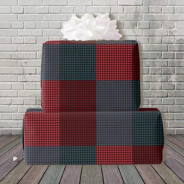 Buffalo Plaid Quilt Pattern All Occasion Gift Wrapping Paper (Creator Uploaded)