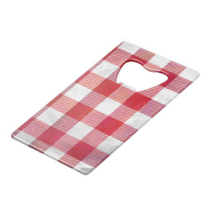 Buffalo Plaid Red and White