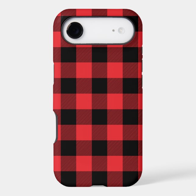 Buffalo Plaid Red Black Check (Back)