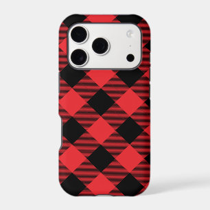 Buffalo Plaid Red Black Check