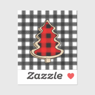 Buffalo Plaid, Red Gingham Christmas Trees