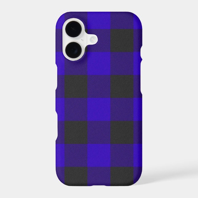 Buffalo Plaid Royal Blue Check (Back)