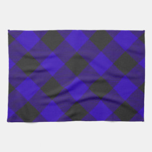 Buffalo Plaid Royal Blue Check Tea Towel