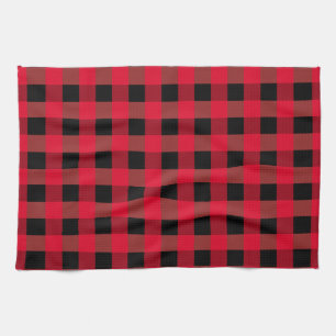 Buffalo plaid tea towel