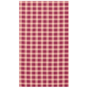 Buffalo plaid trendy modern checks red tablecloth