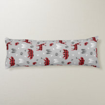 Buffalo Plaid Woodland Animals Pattern