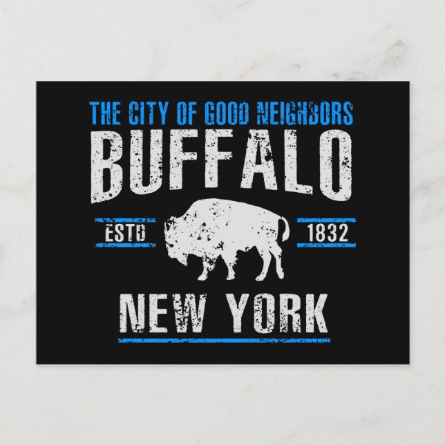 Buffalo Postcard (Front)