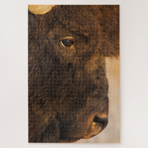 Buffalo Profile Jigsaw Puzzle