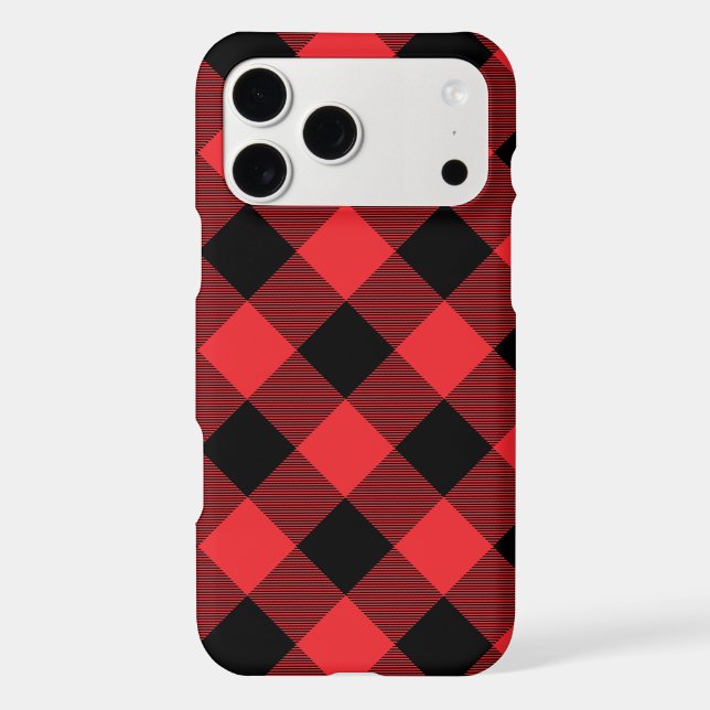 Buffalo Red Black Plaid Check (Back)