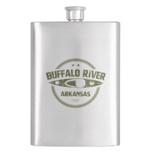 Buffalo River, Arkansas Hip Flask