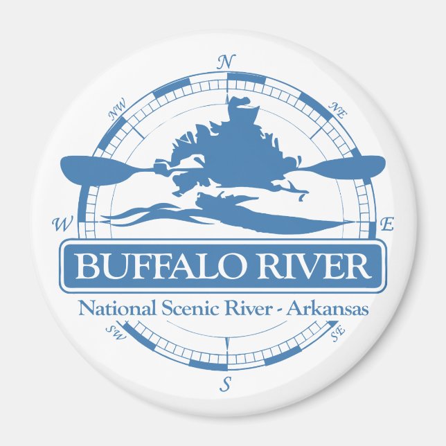 Buffalo River (KC2) Magnet (Front)