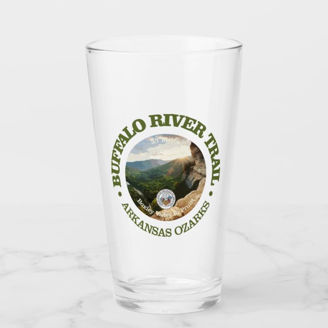 Buffalo River Trail (rd) Glass (Front)