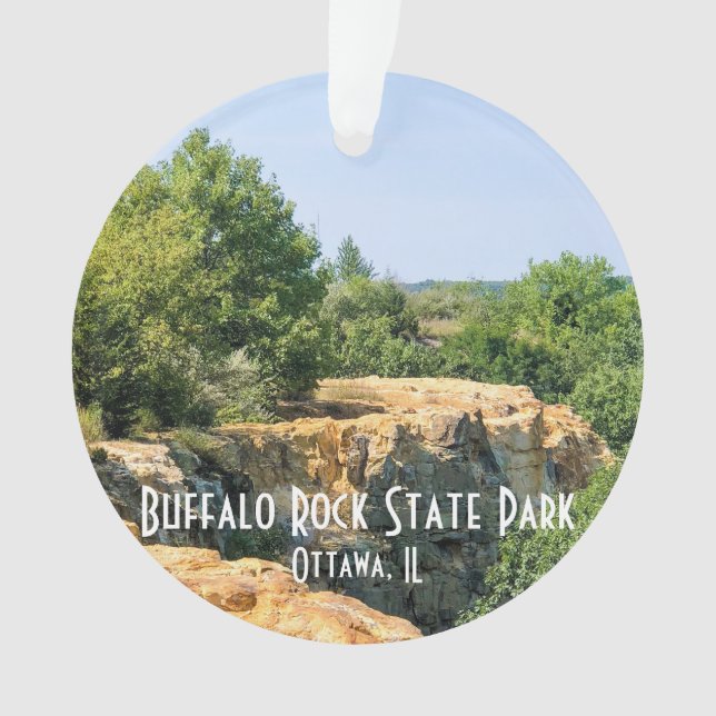 Buffalo Rock State Park Ornament (Front)