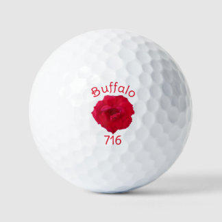 Buffalo Rose Golf Balls
