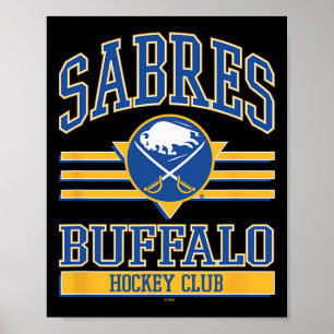 Buffalo Sabres Hockey Club Black Officially Licens Poster