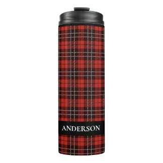 Buffalo Scottish Tartan Plaid Chequered Stainless  Thermal Tumbler