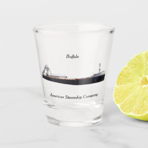 Buffalo shot glass