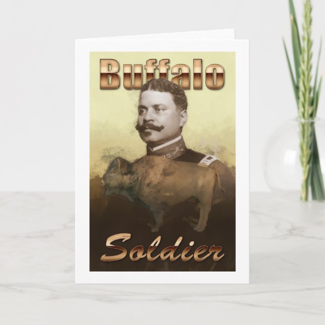 Buffalo Soldier Card (Front)