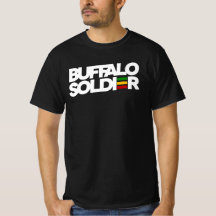 Buffalo Soldier Rasta Colours Reggae T-Shirt