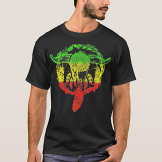 Buffalo Soldier Rastafari  T-Shirt