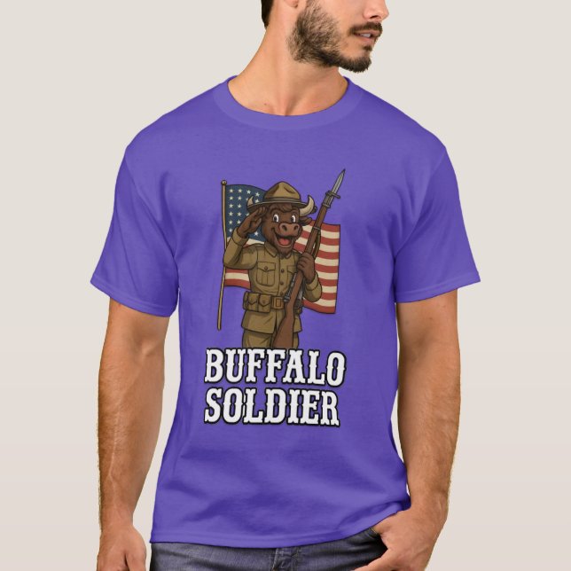 Buffalo Soldier T-Shirt (Front)