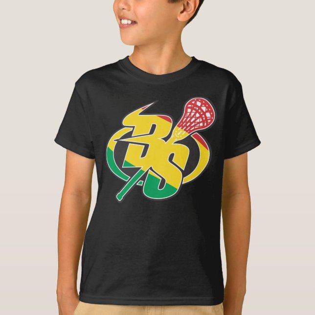 Buffalo Soldiers Lacrosse Kid's T-Shirt Design 3 (Front)