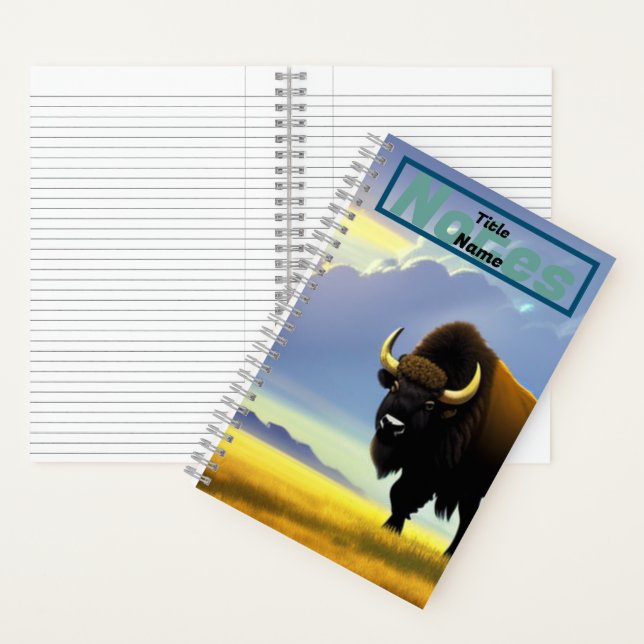Buffalo Spiral Notebook (Inside)