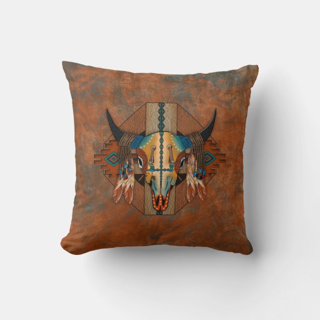 Buffalo Spirit Cushion (Front)