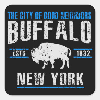Buffalo Square Sticker