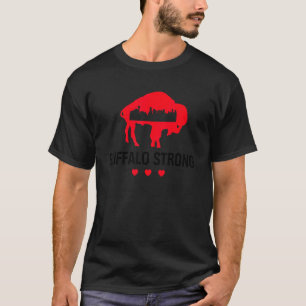 Buffalo Strong Community Strength Prayer Pray For  T-Shirt