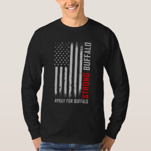 Buffalo Strong Pray For Buffalo Vintage T-Shirt