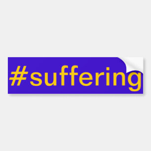Buffalo #Suffering Bumper Sticker