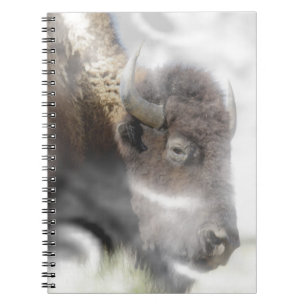 Buffalo Surrounded by Clouds Notebook