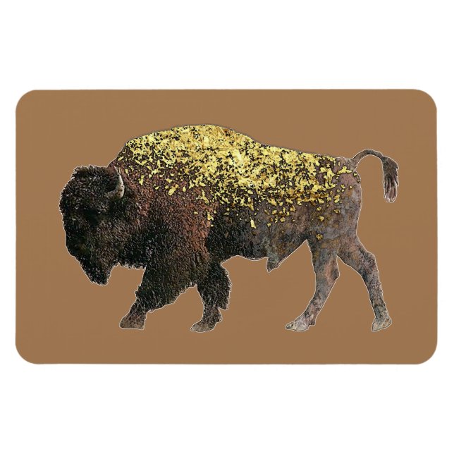 Buffalo - Talking Canyons, New Mexico Magnet (Horizontal)