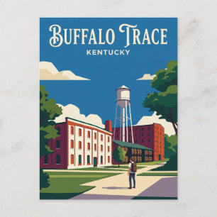 Buffalo Trace Distillery Kentucky Postcard