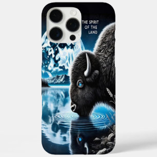 Buffalo Tranquillity Under Starlit Heavens iPhone 16 Pro Max Case